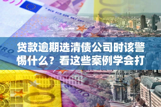 北京贷款逾期选清债公司时该警惕什么？看这些案例学会打翻身仗