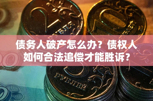 北京债务人破产怎么办？债权人如何合法追偿才能胜诉？
