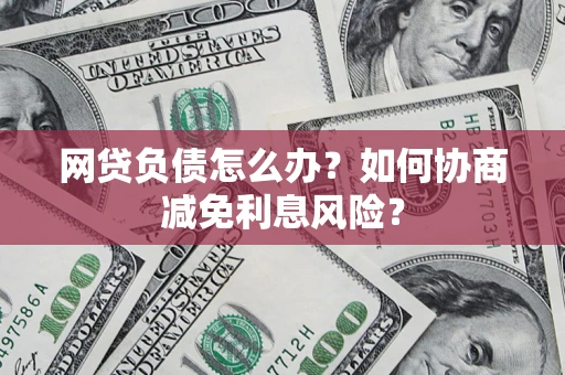 北京网贷负债怎么办？如何协商减免利息风险？