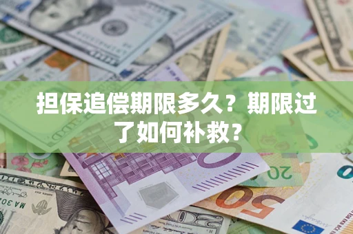 北京担保追偿期限多久？期限过了如何补救？