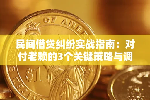 北京民间借贷纠纷实战指南：对付老赖的3个关键策略与调解盲区解析