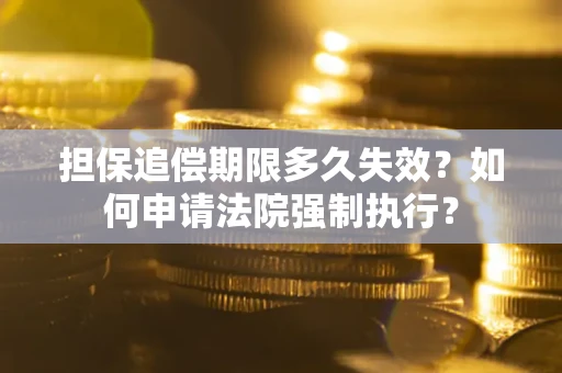 北京担保追偿期限多久失效？如何申请法院强制执行？