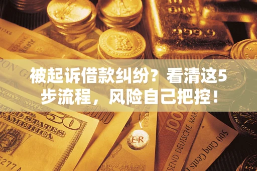 北京被起诉借款纠纷？看清这5步流程，风险自己把控！