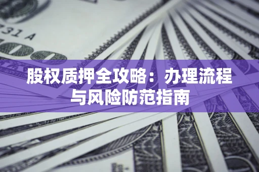 北京股权质押全攻略：办理流程与风险防范指南