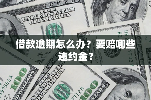 北京借款逾期怎么办？要赔哪些违约金？