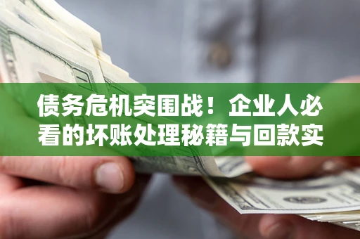北京债务危机突围战！企业人必看的坏账处理秘籍与回款实战指南